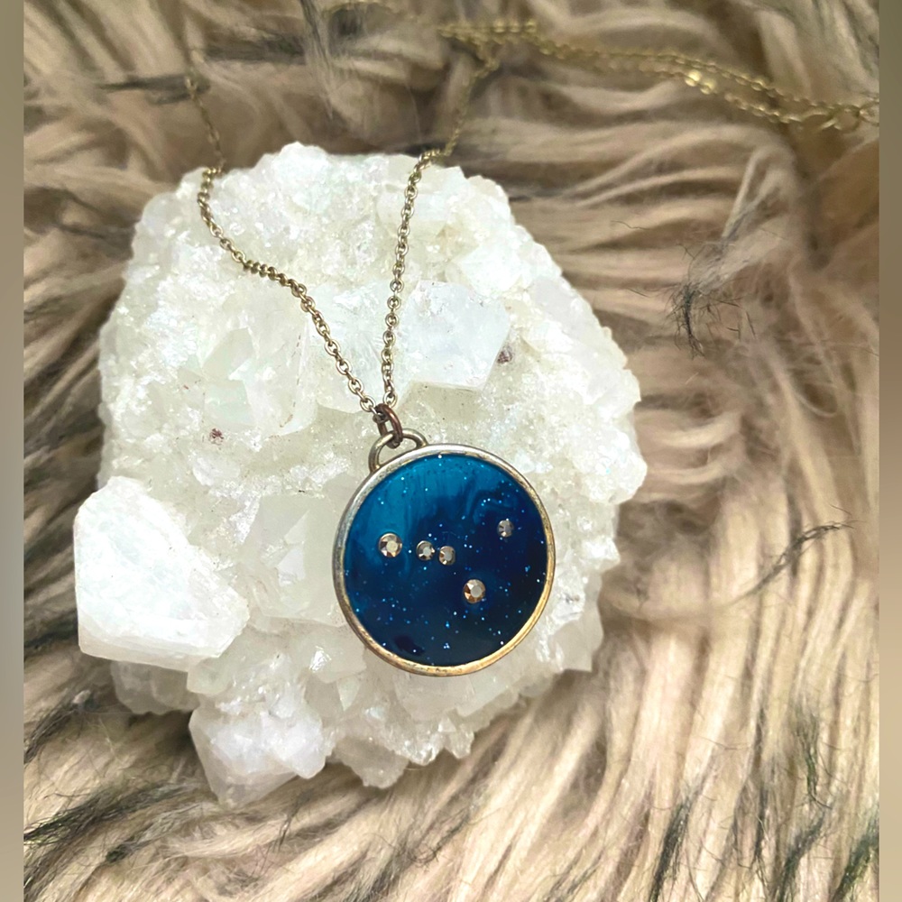 Cancer constellation necklace